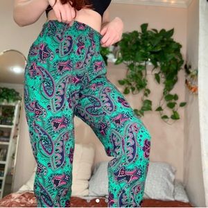 Boho Parachute Pants